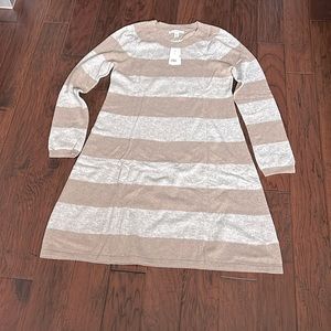 Banana republic, merino wool/cashmere  dress